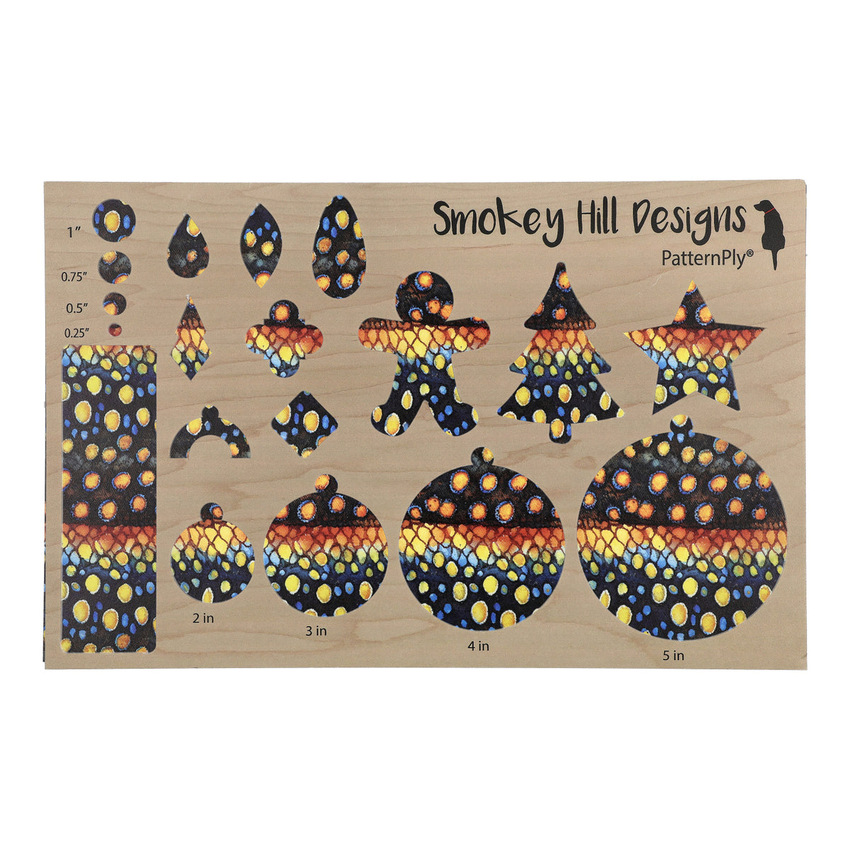 PatternPly® Full Coverage Dark Fish Spots product photo 2