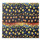 PatternPly® Full Coverage Dark Fish Spots sheet showing the pattern