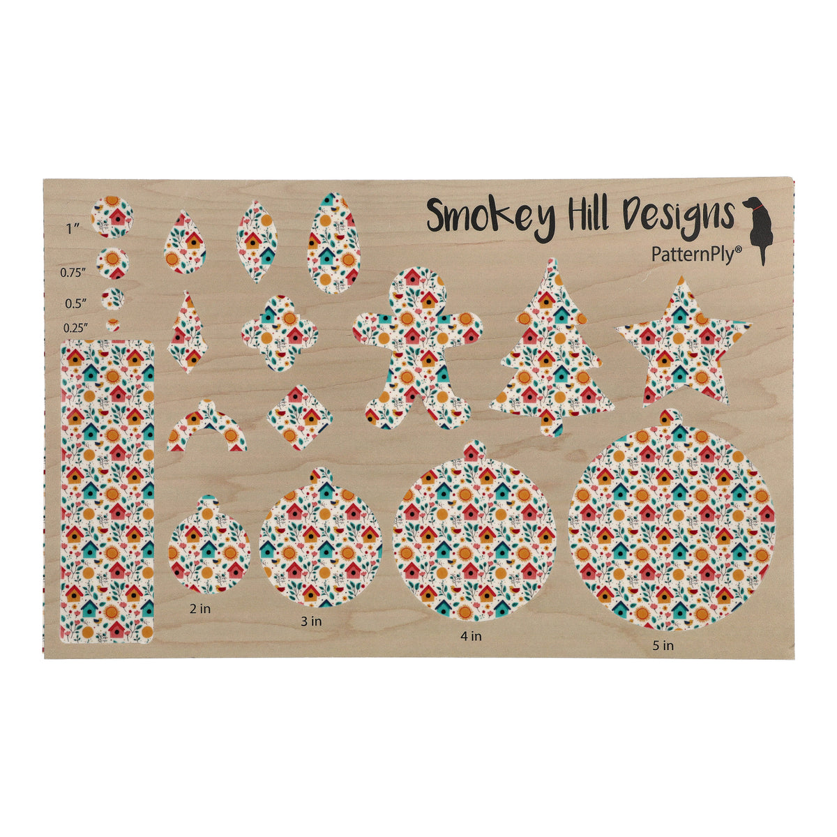 PatternPly® Full Coverage Sunny Birdhouses product photo 2