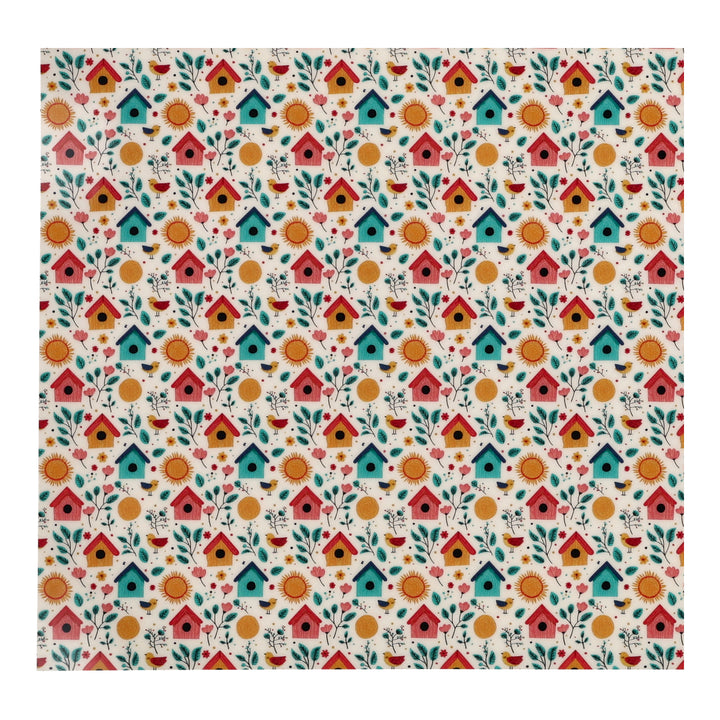 PatternPly® Full Coverage Sunny Birdhouses