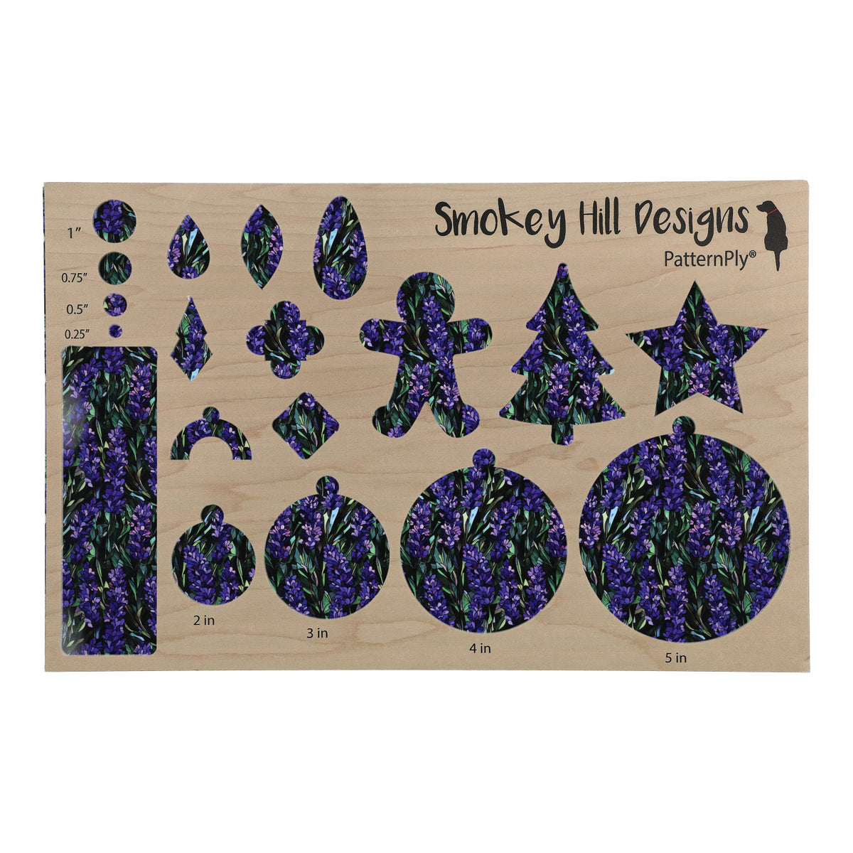 PatternPly® Full Coverage Stained Glass Lavender product photo 2