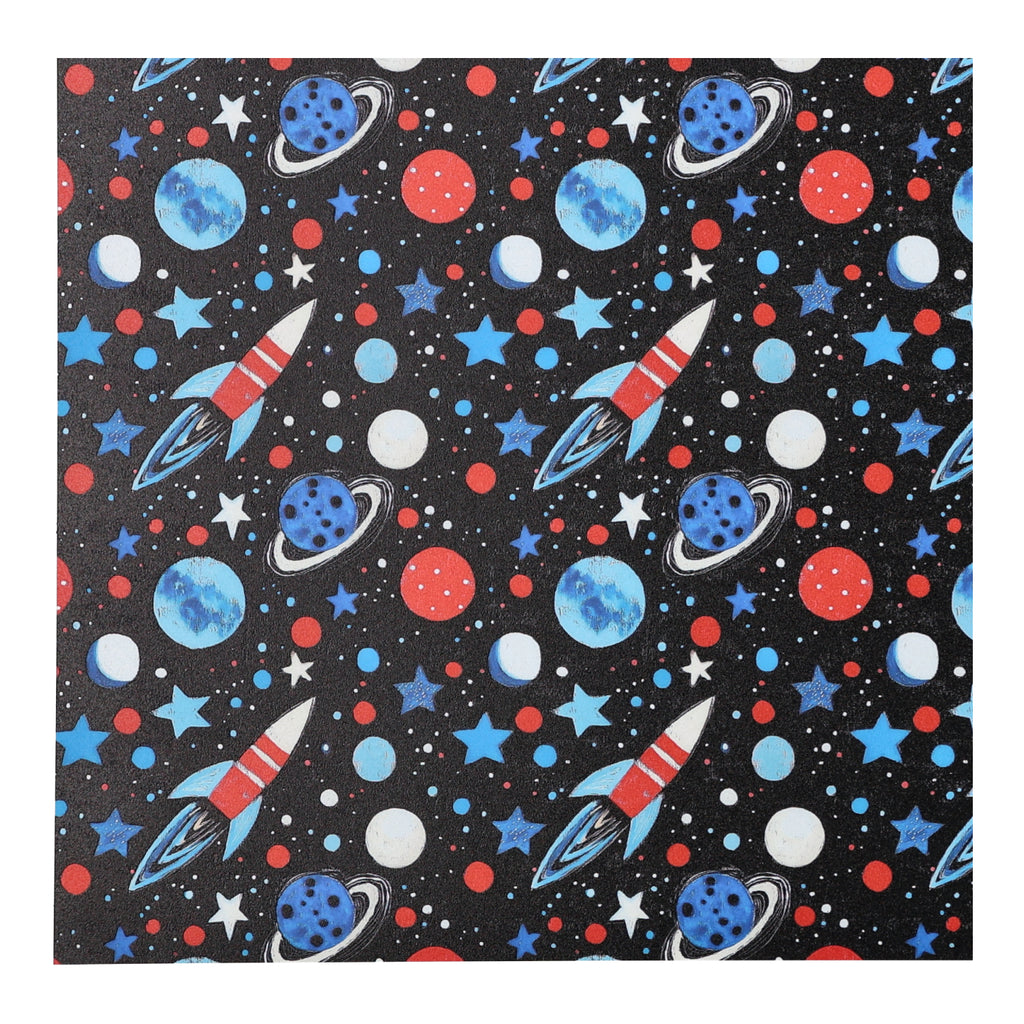 PatternPly® Full Coverage Space Inlay sheet showing the pattern