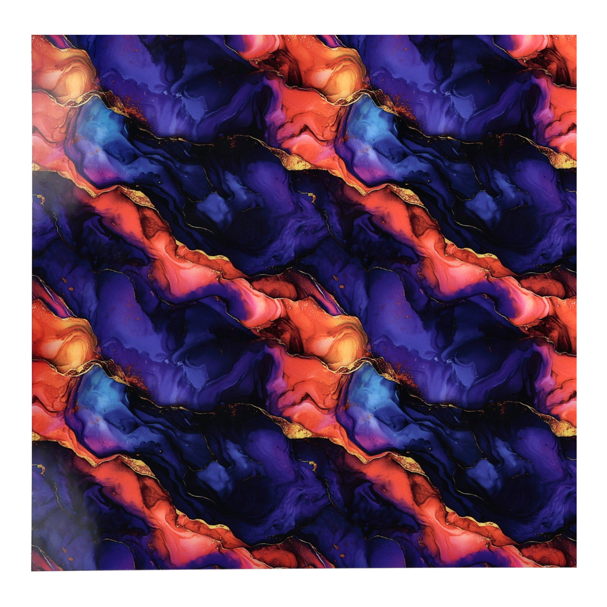 PatternPly® Full Coverage Galactic Ink sheet showing the pattern