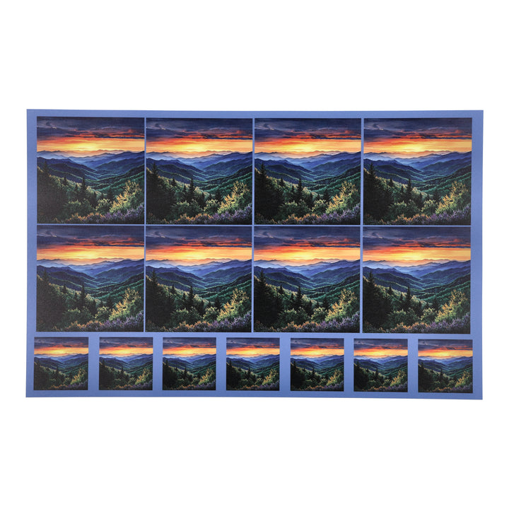 PatternPly® Full Coverage Mountain Horizon Two Sizes