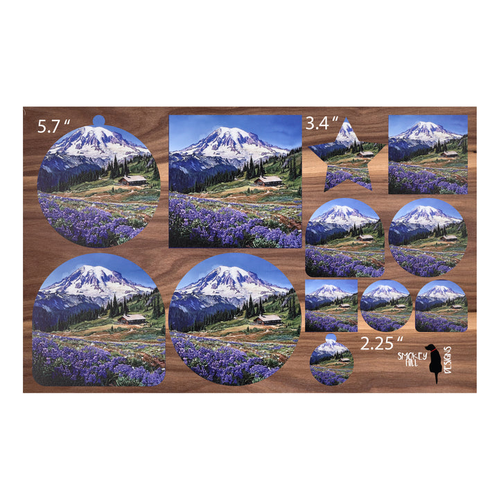 PatternPly® Full Coverage Mount Rainier Three Sizes