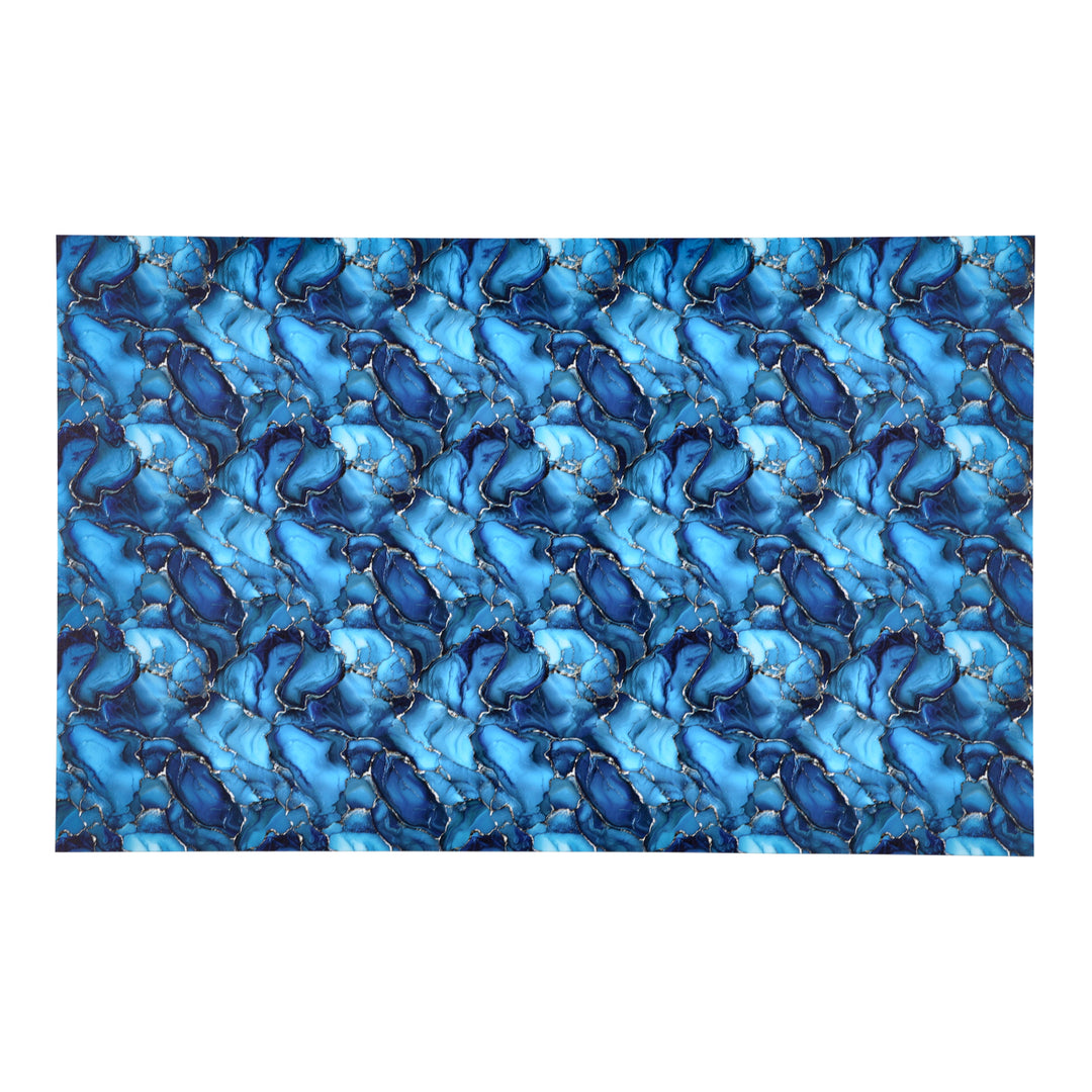 PatternPly® Full Coverage Sky Blue and Silver Ink