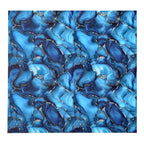 PatternPly® Full Coverage Sky Blue and Silver Ink sheet showing the pattern