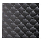 PatternPly® Full Coverage Quilted Leather sheet showing the pattern
