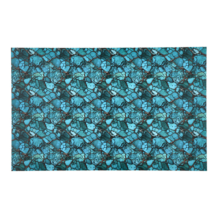 PatternPly® Full Coverage Natural Turquoise