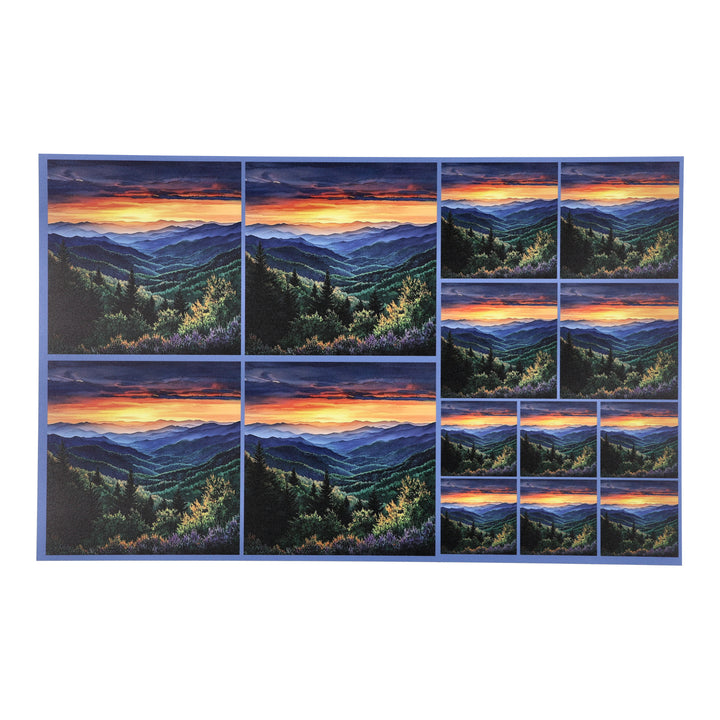 PatternPly® Full Coverage Mountain Horizon Three Sizes