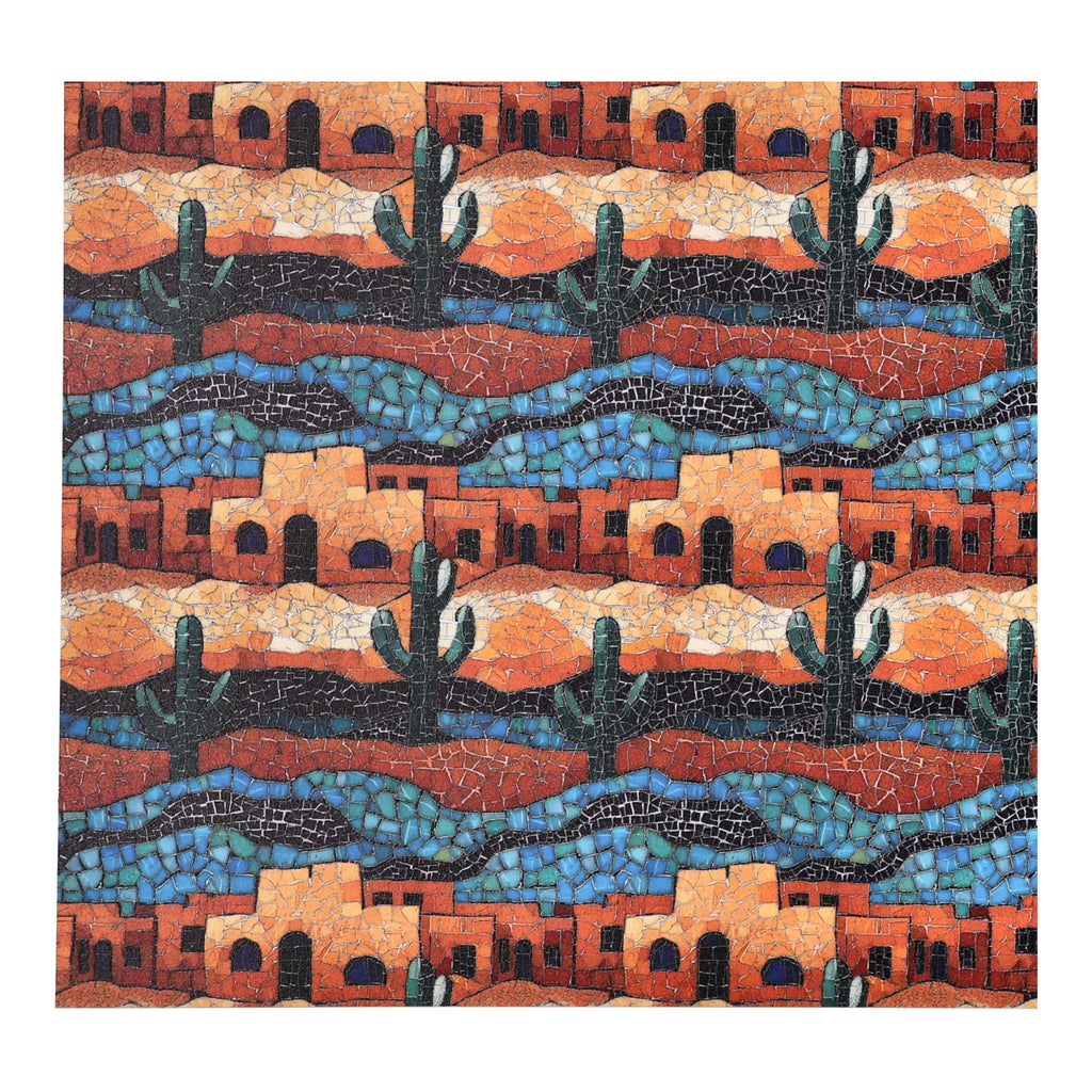 PatternPly® Full Coverage Mosaic Pueblos sheet showing the pattern