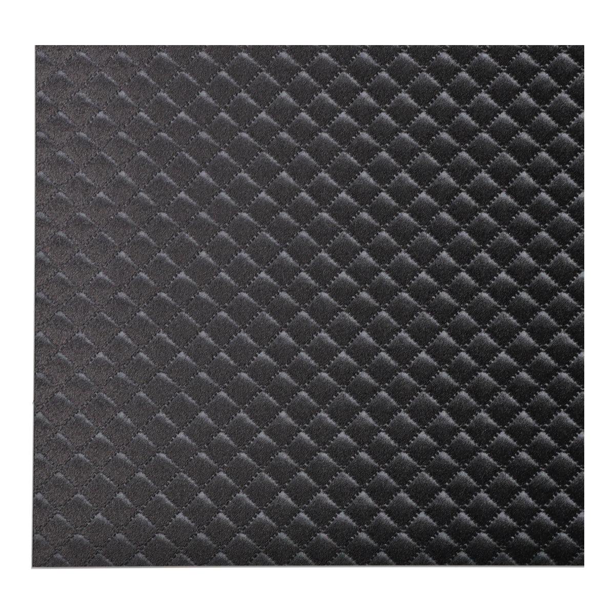PatternPly® Full Coverage Quilted Leather Micro sheet showing the pattern
