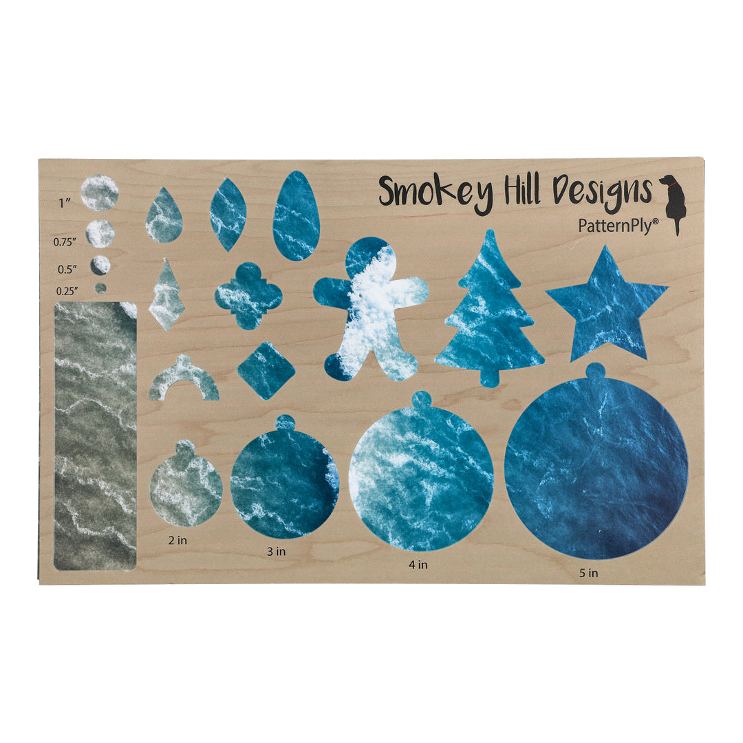 PatternPly® Full Coverage Ocean Water Vertical