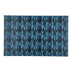 PatternPly® Full Coverage Blue Green Abalone Vertical Ripples product photo 3