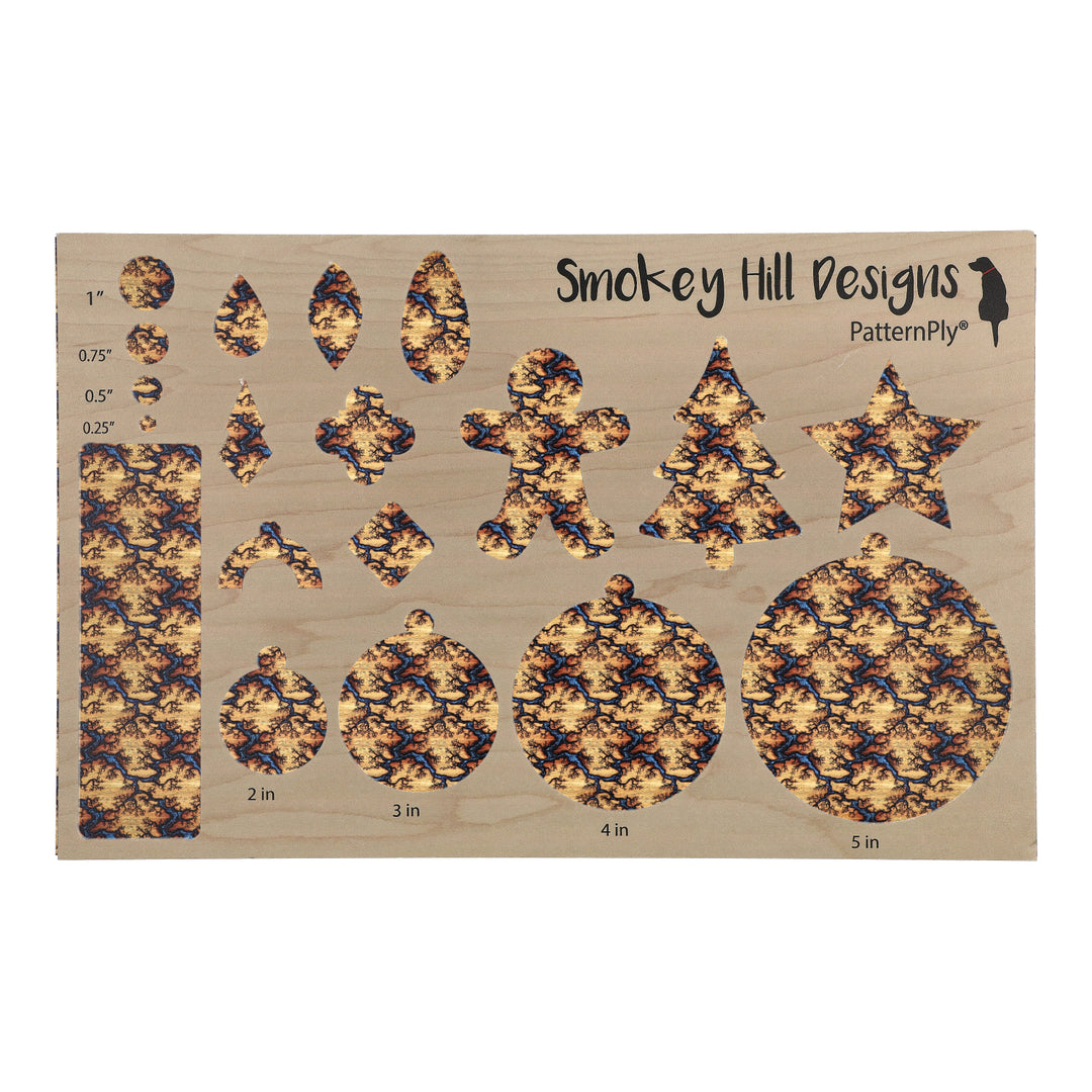 PatternPly® Full Coverage Fractal River Micro