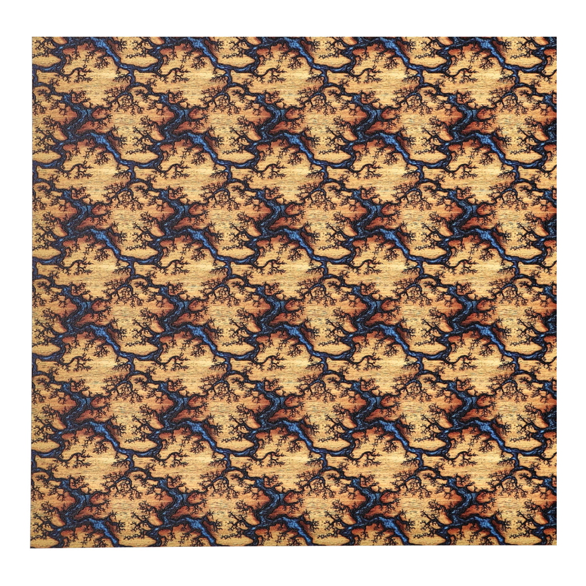 PatternPly® Full Coverage Fractal River Micro sheet showing the pattern