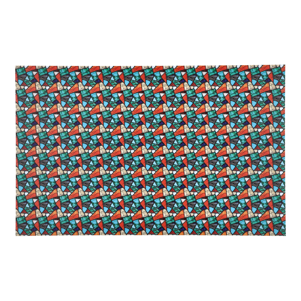 PatternPly® Full Coverage Colorful Turquoise Mosaic Micro product photo 3