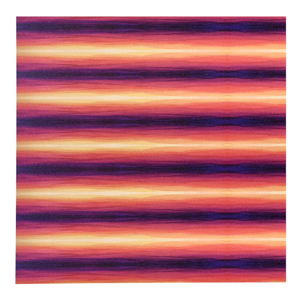 PatternPly® Full Coverage Abstract Sunrise Sunset Micro sheet showing the pattern