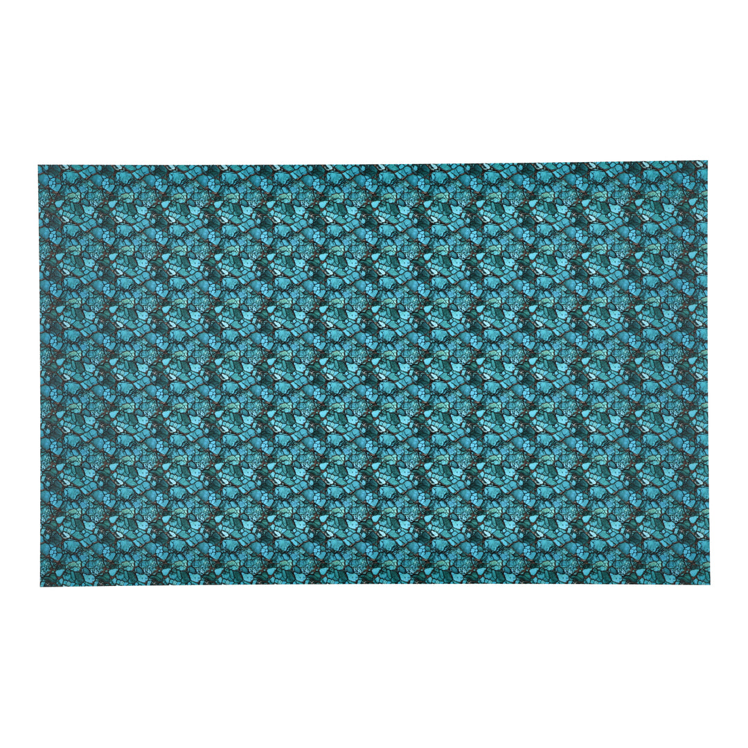 PatternPly® Full Coverage Natural Turquoise Micro