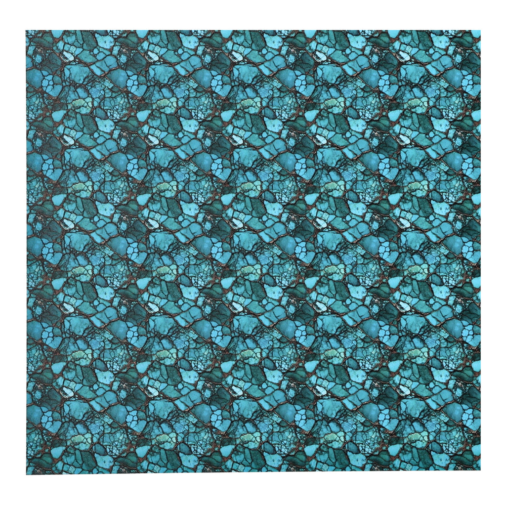 PatternPly® Full Coverage Natural Turquoise Micro sheet showing the pattern