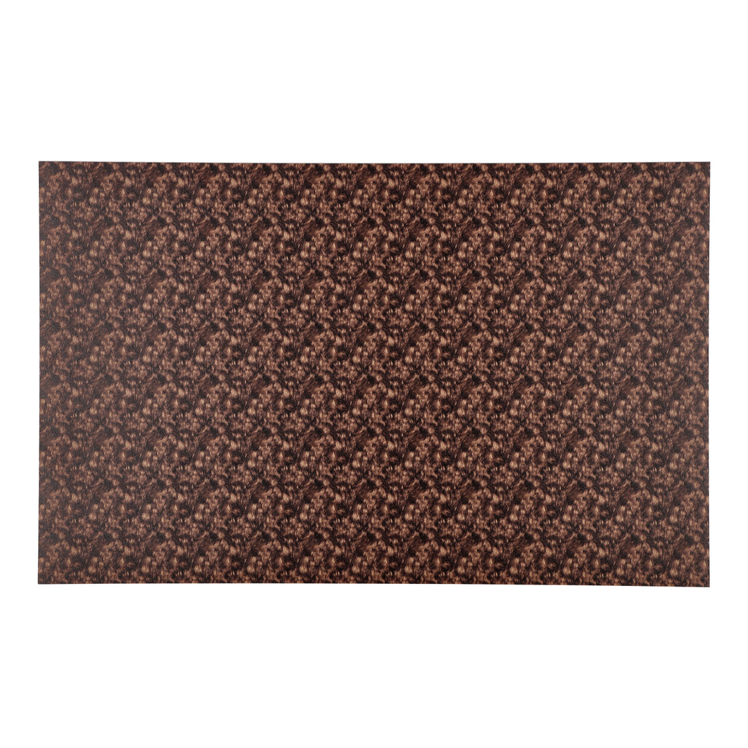 PatternPly® Full Coverage Brown Fur Micro