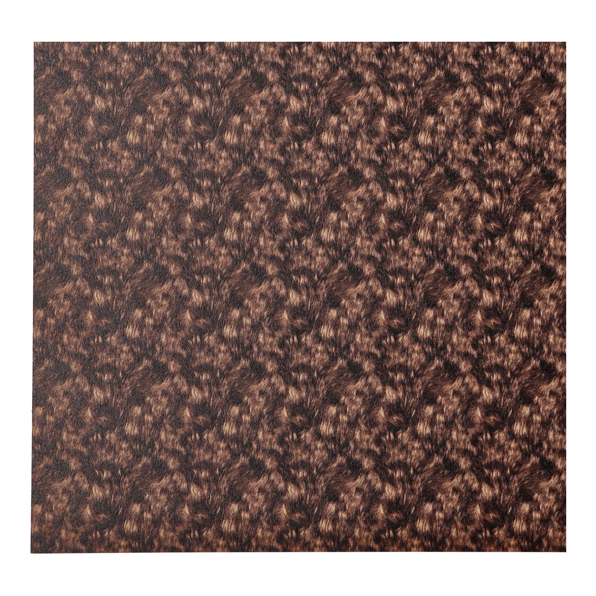 PatternPly® Full Coverage Brown Fur Micro sheet showing the pattern