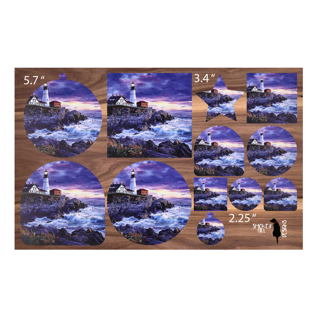 PatternPly® Transparent Lighthouse Sky Three Sizes