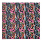 PatternPly® Full Coverage Abstract Fish Micro sheet showing the pattern