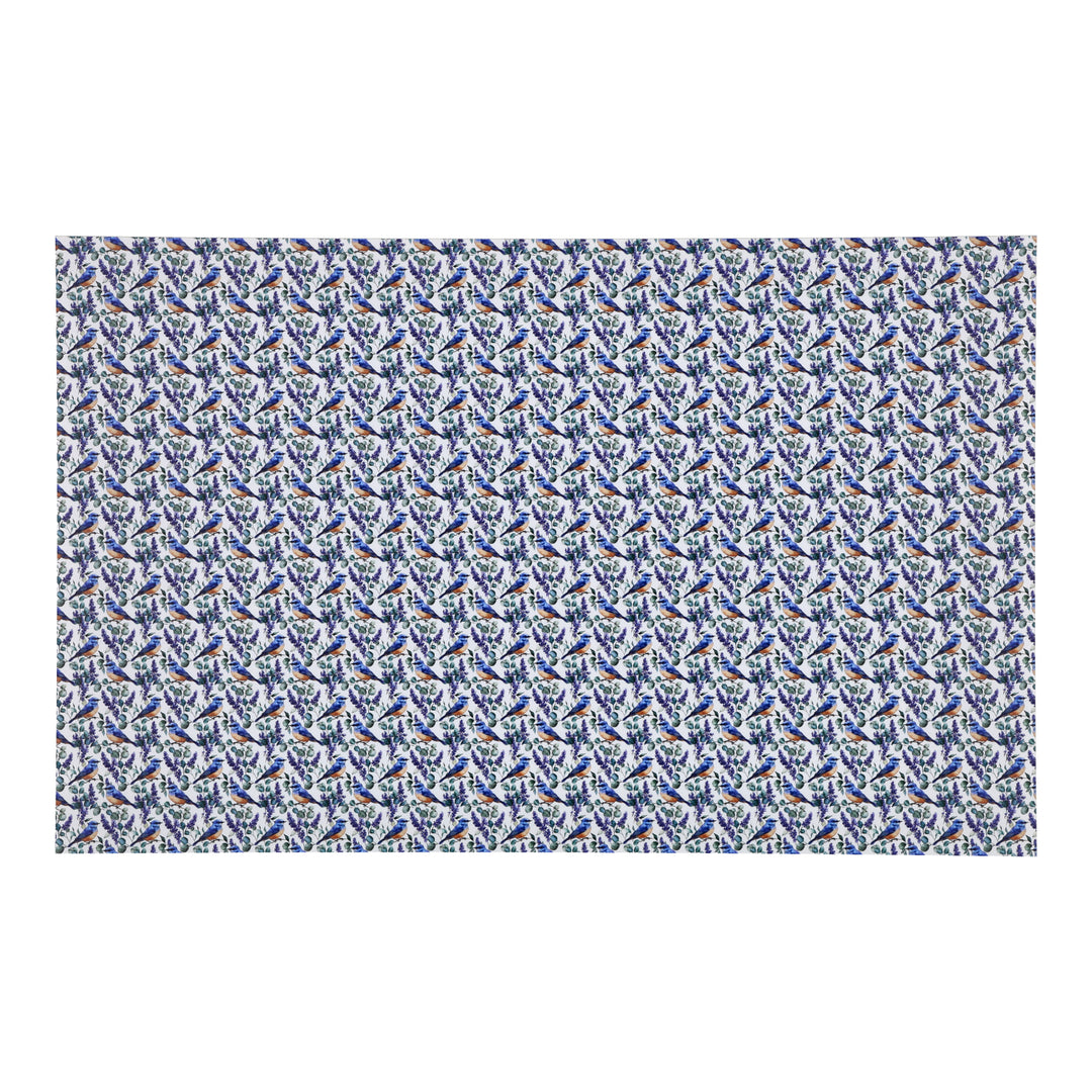 PatternPly® Full Coverage Bluebirds and Flowers Micro