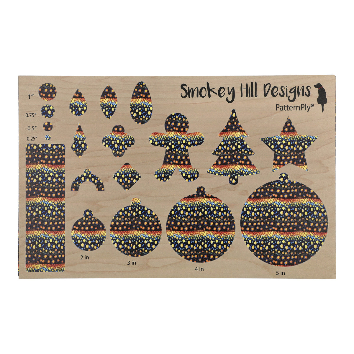 PatternPly® Full Coverage Dark Fish Spots Micro product photo 2