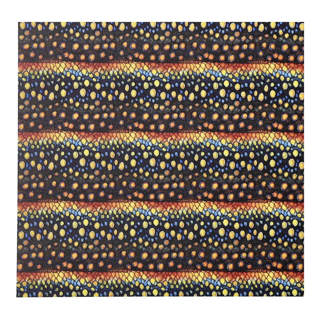 PatternPly® Full Coverage Dark Fish Spots Micro sheet showing the pattern