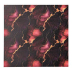 PatternPly® Full Coverage Magenta and Gold Ink sheet showing the pattern