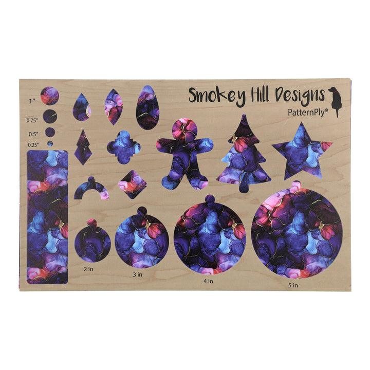 PatternPly® Full Coverage Magenta Blue Abstract