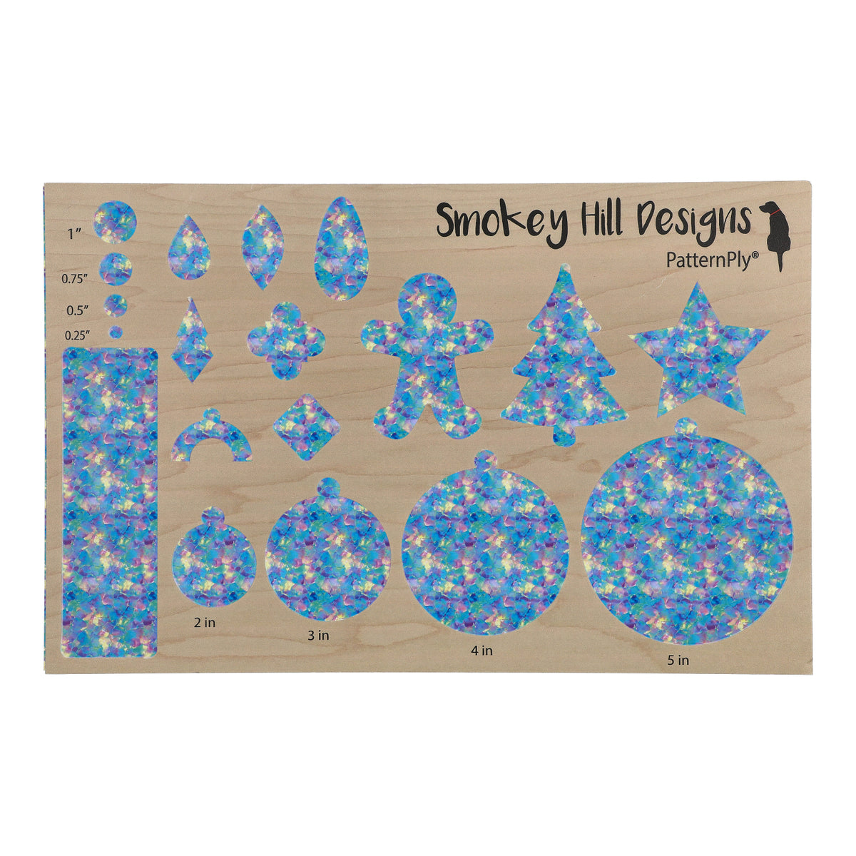 PatternPly® Full Coverage Blue Opal Micro product photo 2