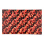 PatternPly® Full Coverage Abstract Red Ink Floral product photo 3