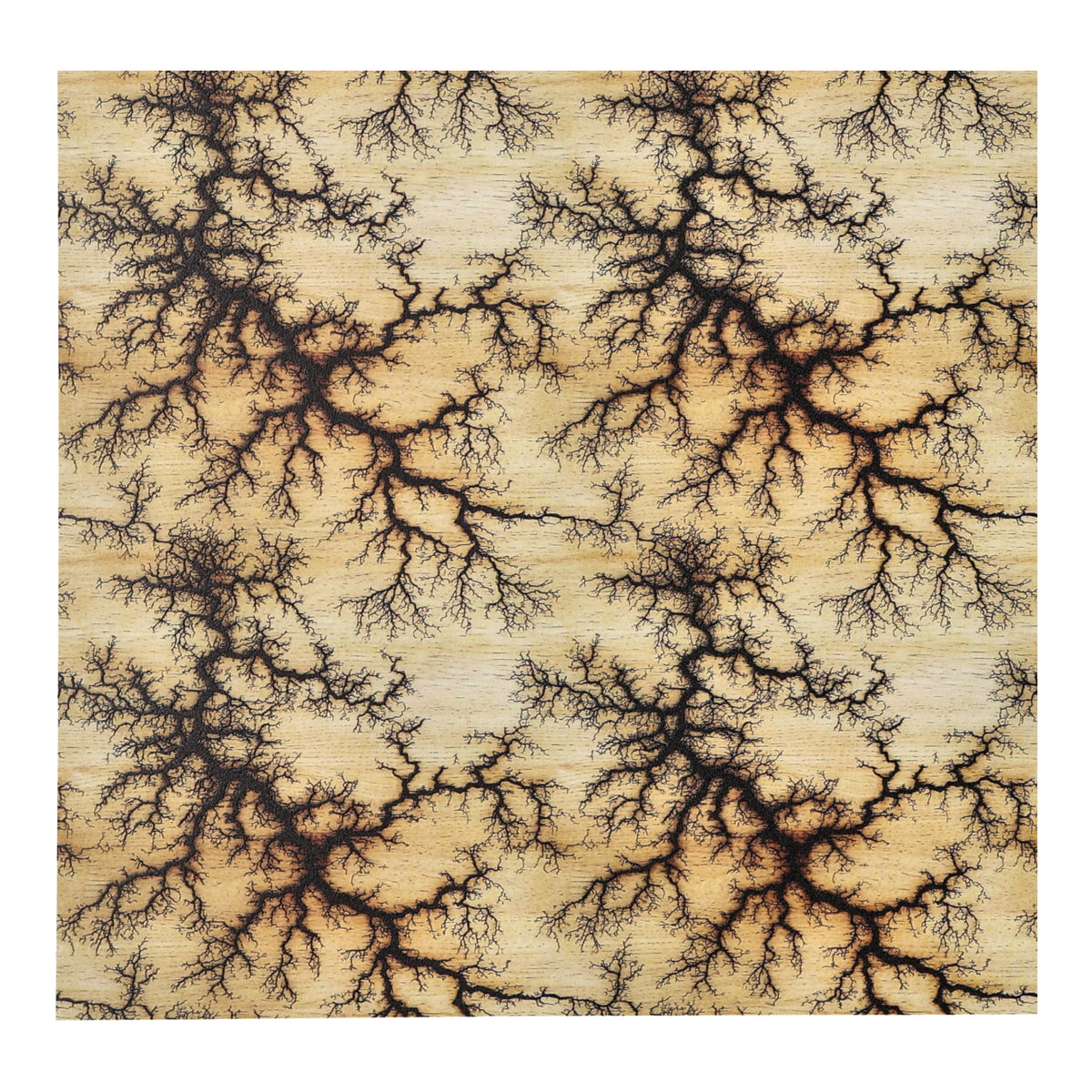 PatternPly® Full Coverage Fractal Burning sheet showing the pattern