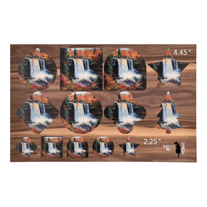 PatternPly® Full Coverage Forest Waterfall Two Sizes