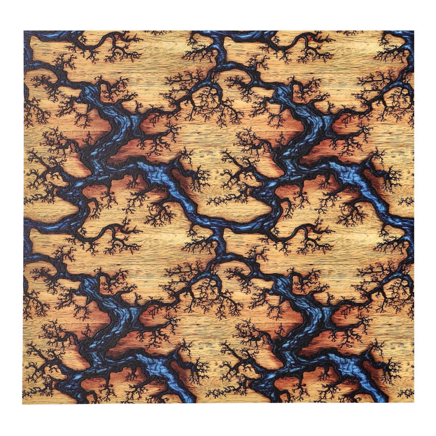PatternPly® Full Coverage Fractal River – Smokey Hill Designs