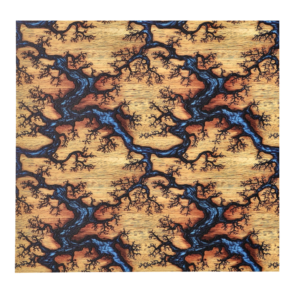 PatternPly® Full Coverage Fractal River sheet showing the pattern
