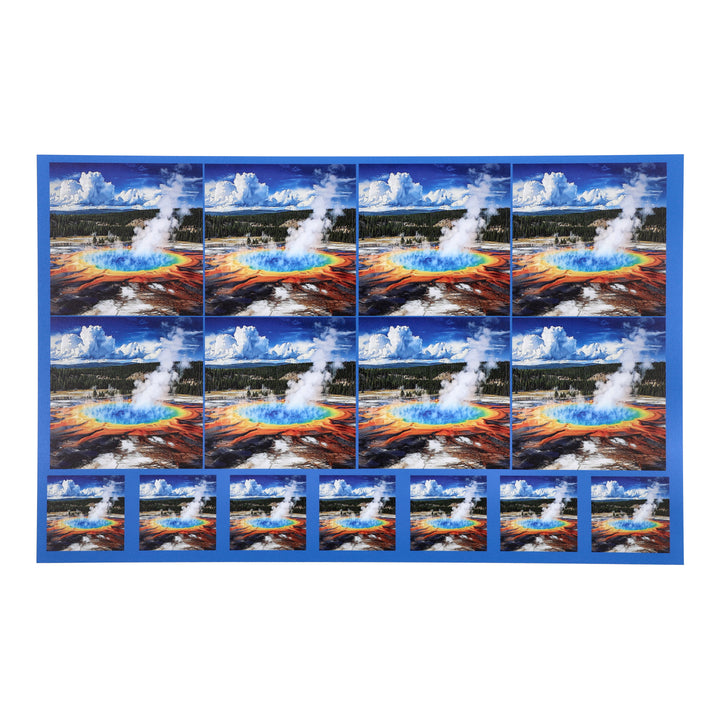 PatternPly® Full Coverage Grand Prismatic Spring Two Sizes