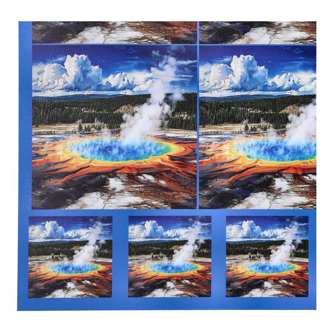 PatternPly® Full Coverage Grand Prismatic Spring Two Sizes