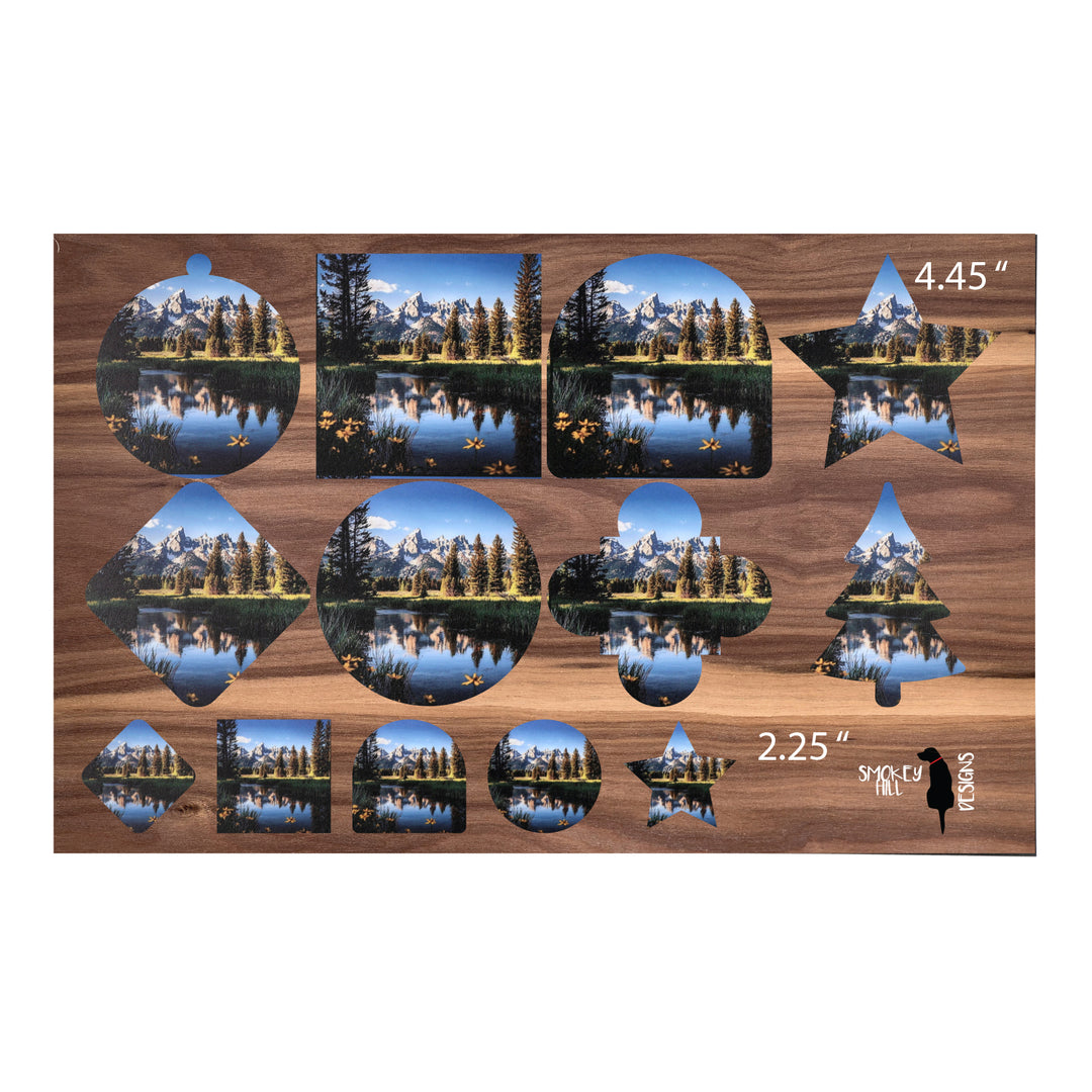 PatternPly® Transparent Grand Teton Two Sizes