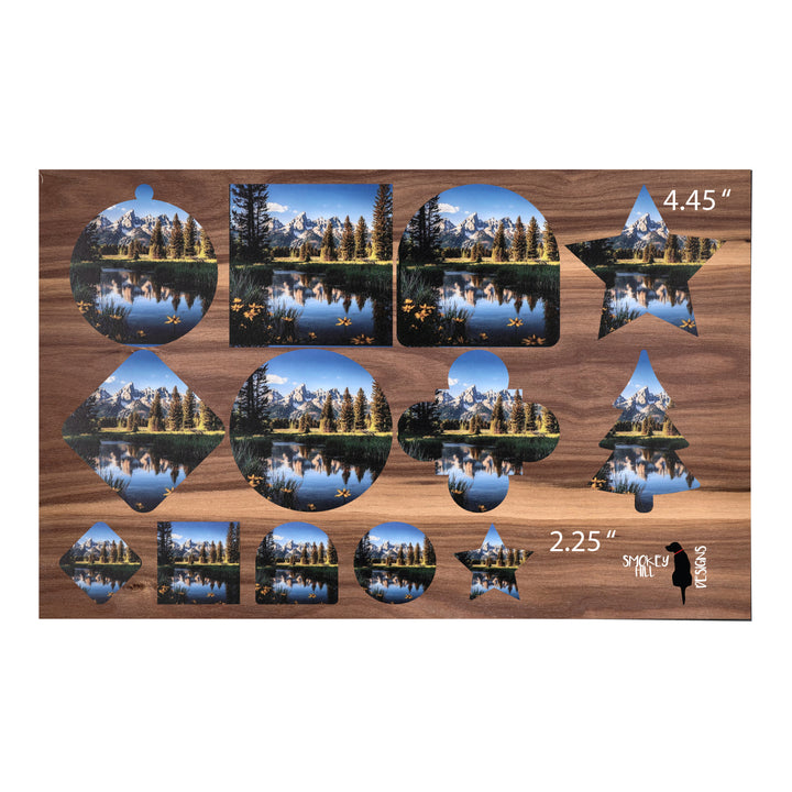 PatternPly® Transparent Grand Teton Two Sizes