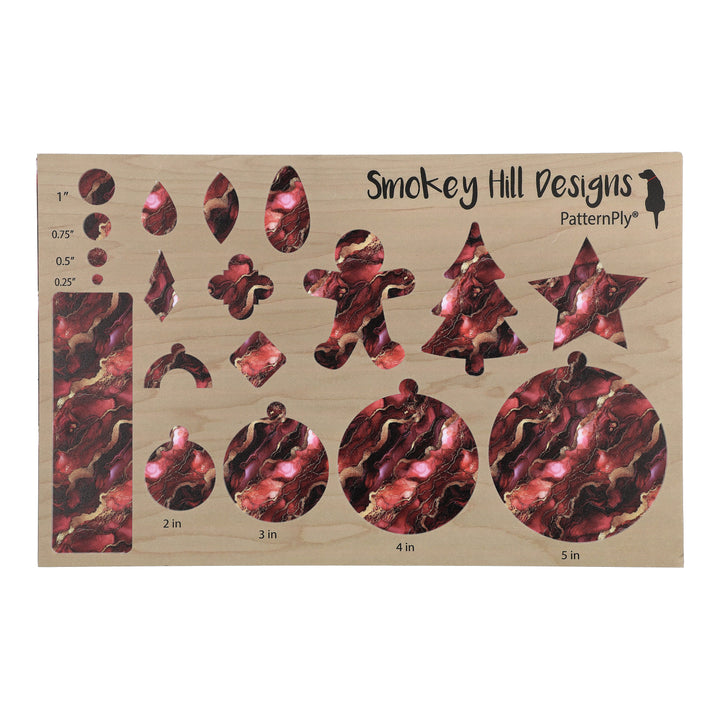 PatternPly® Full Coverage Crimson and Gold Ink