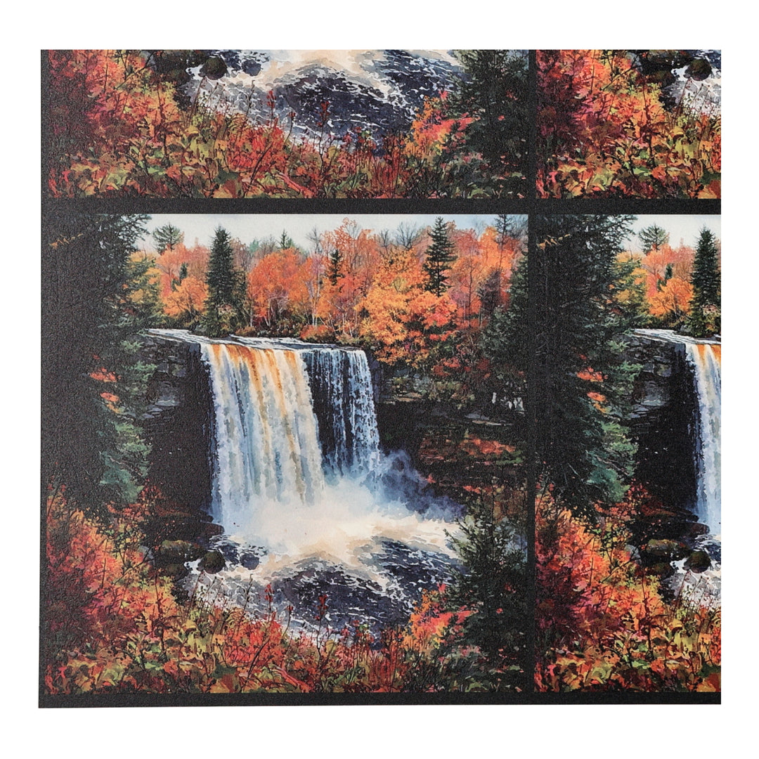 PatternPly® Full Coverage Forest Waterfall Three Sizes