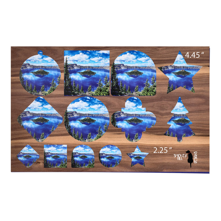 PatternPly® Transparent Crater Lake Two Sizes