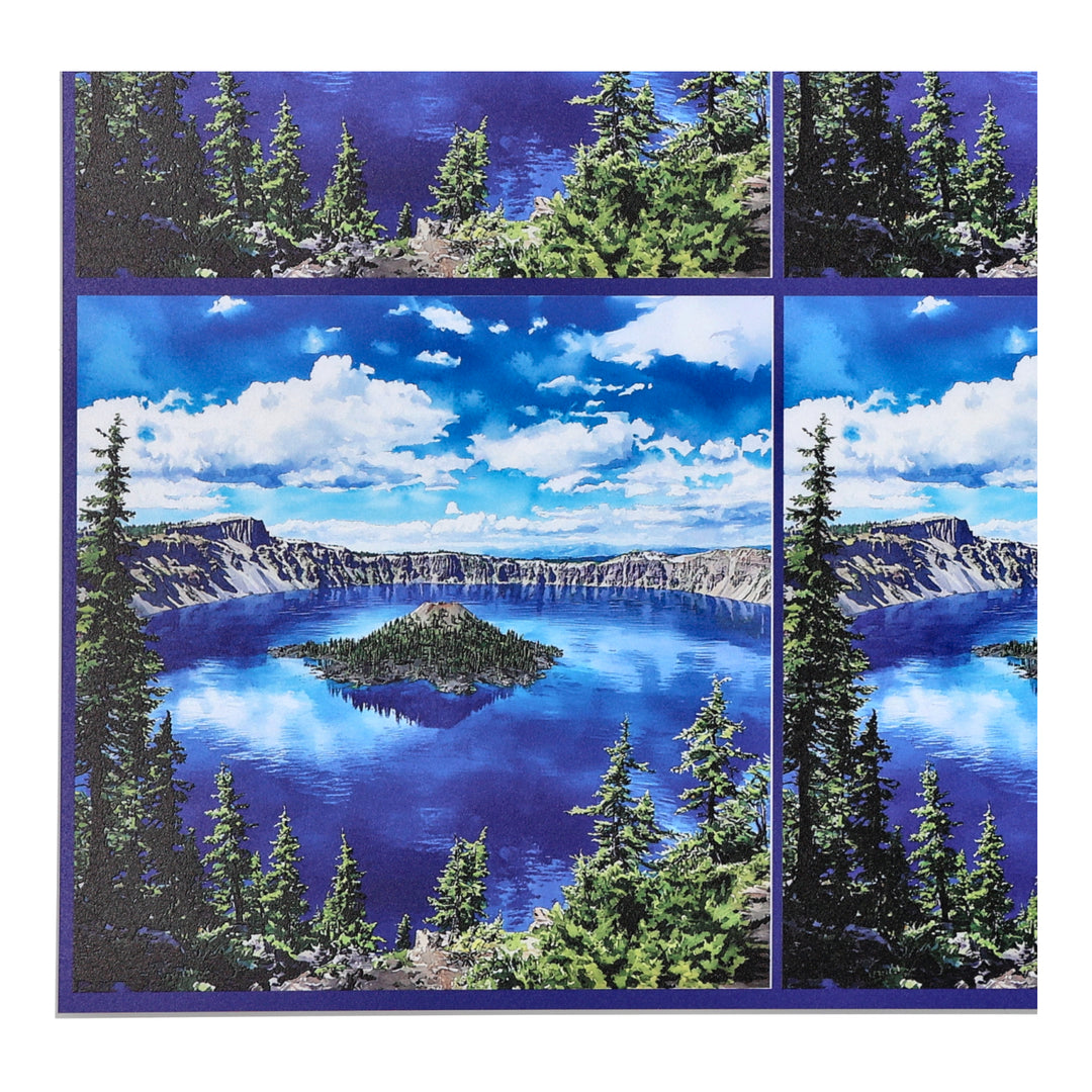 PatternPly® Full Coverage Crater Lake Three Sizes