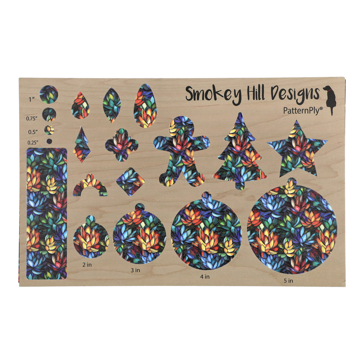 PatternPly® Full Coverage Agave Stained Glass product photo 2