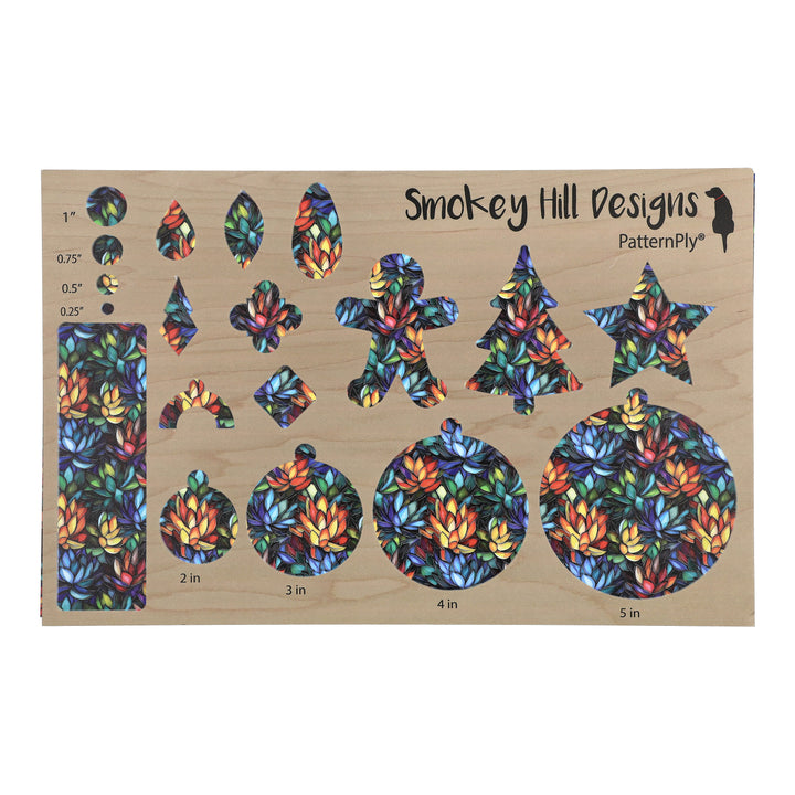 PatternPly® Full Coverage Agave Stained Glass