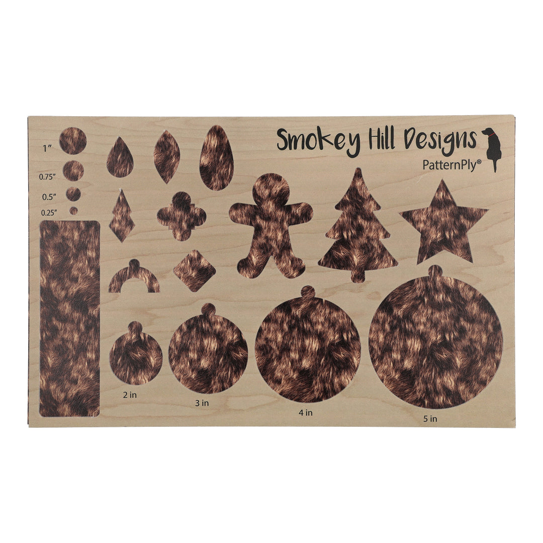 PatternPly® Full Coverage Brown Fur